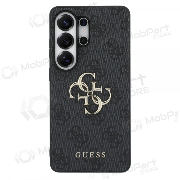 Funda para Samsung Galaxy S26 Ultra -Guess PU 4G Metal Logo- (gris)