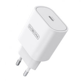 Cargador buitinis DUZZONA T6 PD25W Type-C blanco