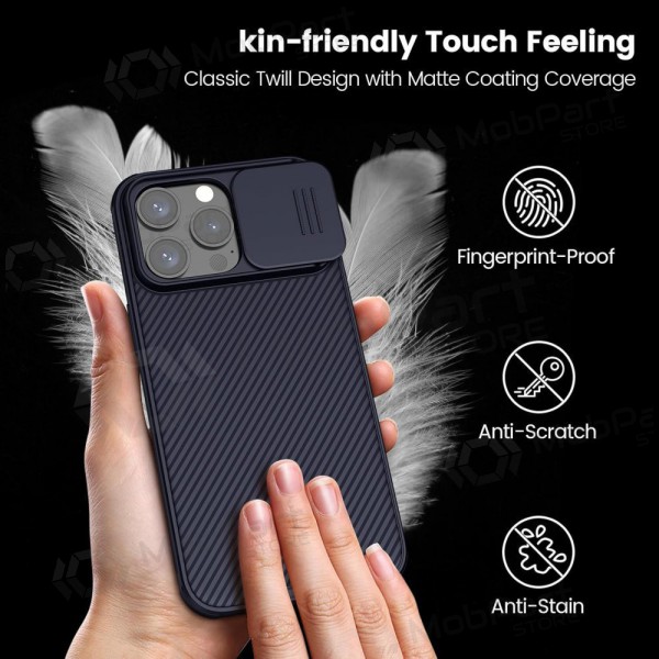 Apple iPhone 14 Pro Max funda „Nillkin CamShield Pro“ (violeta)