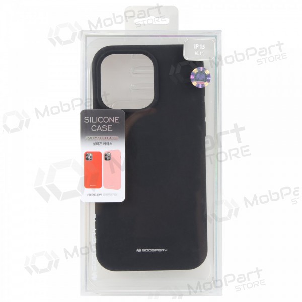 Funda para Apple iPhone 11 Pro Max Mercury - Silicone Case (negra)