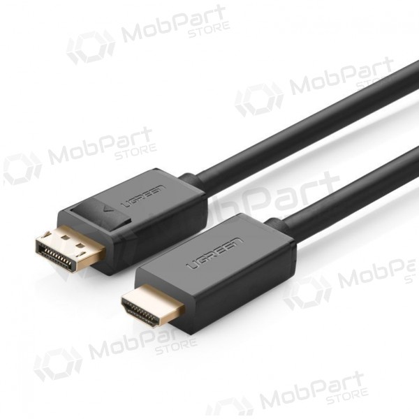 Cable Ugreen DP101 DisplayPort to HDMI 2.0m negro