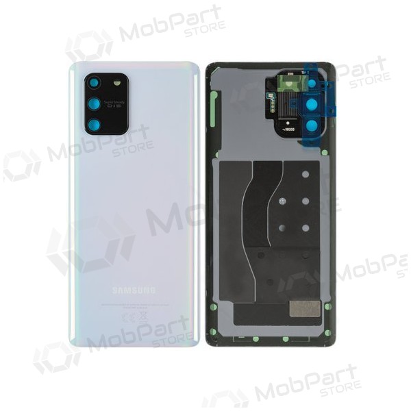 Samsung G770 Galaxy S10 Lite tapa trasera de la batería blanco (Prism White) (usada grade C, original)