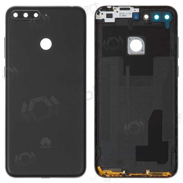 Huawei Y6 Prime 2018 tapa trasera de la batería (negro) (usada grade A, original) Huawei Y6 Prime 2018 tapa trasera de la batería (negro) (usada grade A, original)