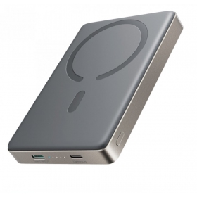 Batería externa Power Bank Joyroom JR-PBM08 Pro 20W Magnetic Wireless 10000mAh Natural Titanium