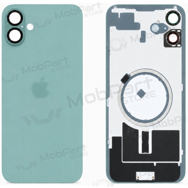 Tapa trasera para Apple iPhone 16 Plus (turquesa) (Premium)