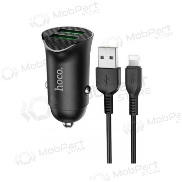 Cargador de coche HOCO Z39 USB + 