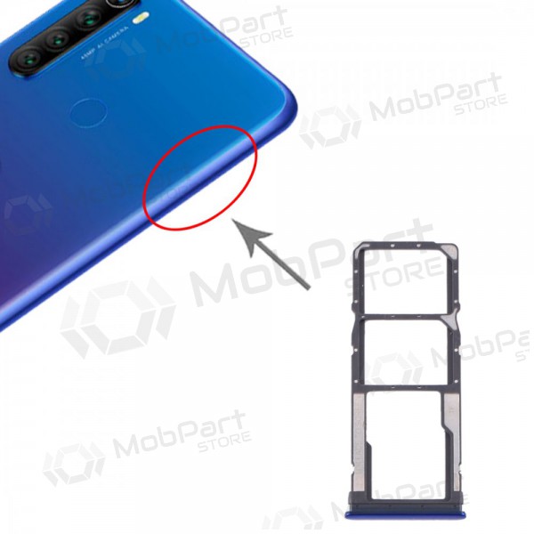 Xiaomi Redmi Note 8 / Redmi Note 8 2021 Titular de la tarjeta SIM azul (Neptune Blue) Xiaomi Redmi Note 8 / Redmi Note 8 2021 Titular de la tarjeta SIM azul (Neptune Blue)