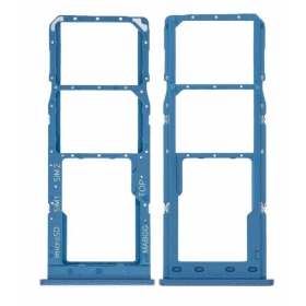 Samsung Galaxy A125 A12 / A127 A12S Titular de la tarjeta SIM (azul) (service pack) (original)