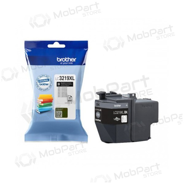 Brother LC 3219 (LC3219XLBK), negro cartucho para impresoras de inyección de tinta, 3000 paginas.