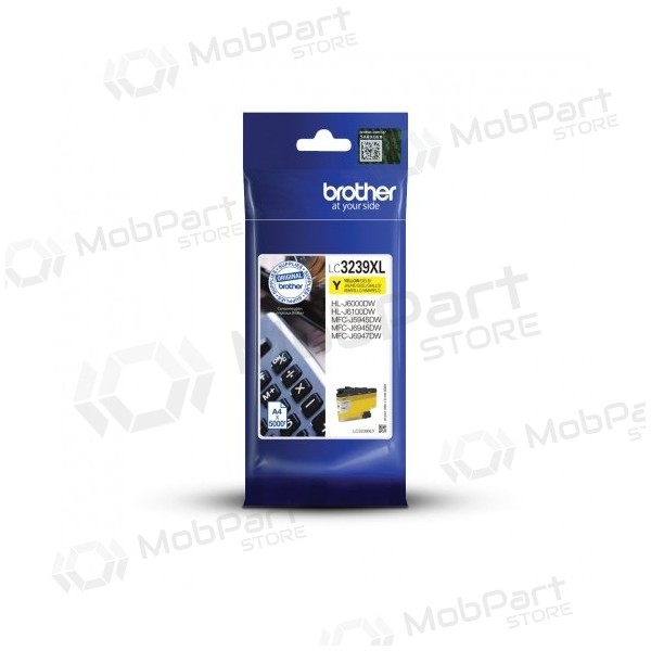 Cartucho de tinta Brother LC3239XL (LC3239XLY), amarillo