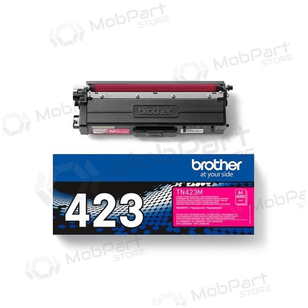Brother TN-423M (TN423M) Cartucho de tóner láser, Magenta