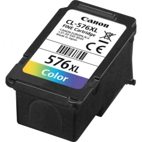 Cartucho de tinta Canon CL-576XL (5441C001), cian, magenta, amarillo