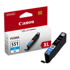 Canon CLI-551XL (6444B001), cartucho cian para impresoras de inyección de tinta