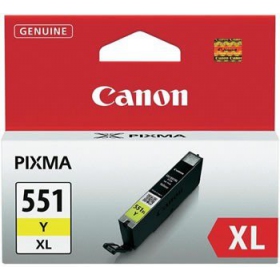 Cartucho amarillo Canon CLI-551XL (6446B001) para impresoras de inyección de tinta