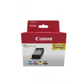 Canon CLI-581 (2103C007) kit de cartuchos de tinta, C/M/Y/BK