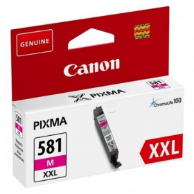 Cartucho de tinta Canon CLI-581 XXL (1996C001), magenta para impresoras de inyección de tinta
