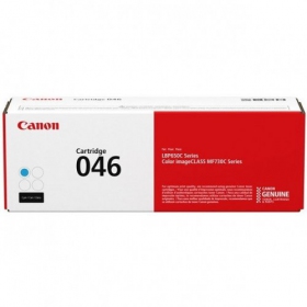 Canon CRG 046 (1249C002), cartucho cian para impresoras láser, 2300 páginas