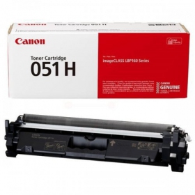 Cartucho de tóner negro Canon CRG 051H (2169C002) para impresoras láser, 4100 páginas
