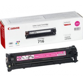 Cartucho de tóner Canon CRG 716 (1978B002) magenta para impresoras láser, 1500 páginas