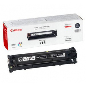 Canon CRG 716 (1980B002) cartucho negro para impresoras láser, 2300 págs.