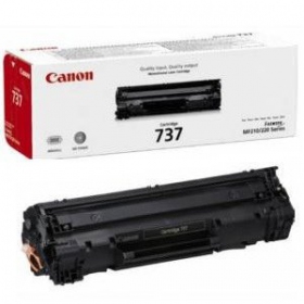 Canon CRG 737 (9435B002) cartucho negro para impresoras láser, 2100 páginas.
