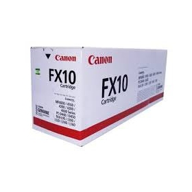 Canon FX-10 (0263B002), cartucho negro para impresoras láser, 2000 páginas.