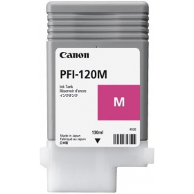 Canon PFI-120 (2887C001), cartucho magenta para impresoras de inyección de tinta