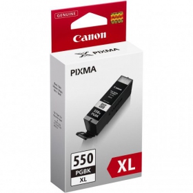 Cartucho de tinta Canon PGI-550XL Pigmento (6431B001), negro para impresoras de inyección de tinta