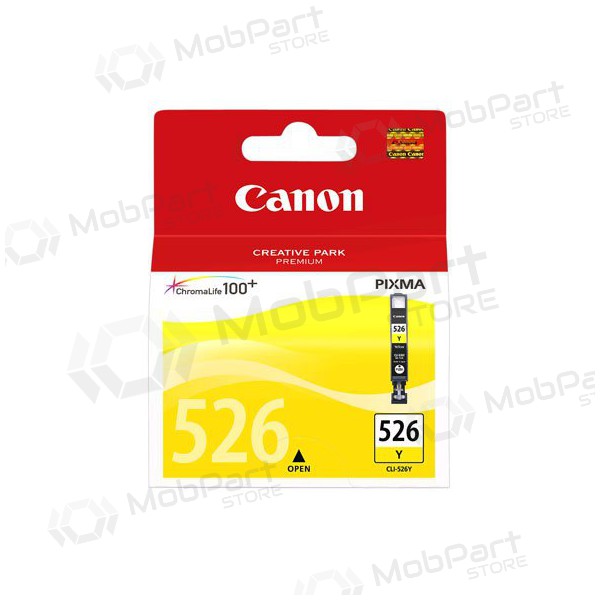 Canon CLI-526 (4543B001), cartucho de tinta amarillo para impresoras de inyección