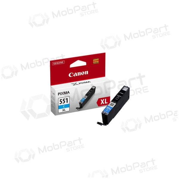 Canon CLI-551XL (6444B001), cartucho azul cian para impresoras de inyección de tinta