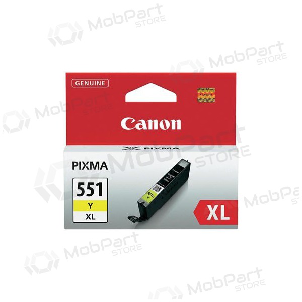 Cartucho de tinta amarillo Canon CLI-551XL (6446B001) para impresoras de inyección de tinta