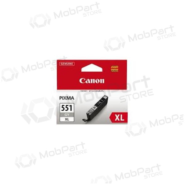 Canon CLI-551XL (6447B001), cartucho gris para impresoras de inyección de tinta
