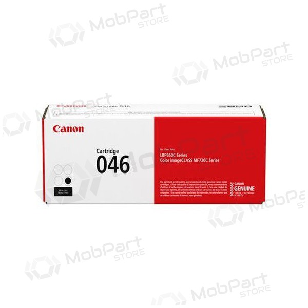 Canon CRG 046 (1250C002), cartucho negro para impresoras láser, 2200 páginas.