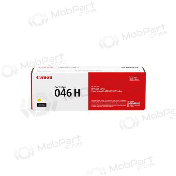 Canon CRG 046 HC (1251C002), cartucho amarillo para impresoras láser, 5000 páginas
