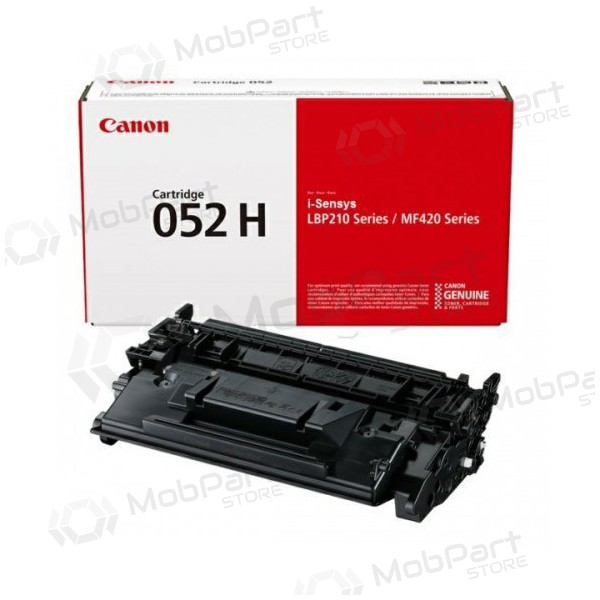 Cartucho Canon CRG 052H (2200C002) negro para impresoras láser, 9200 páginas