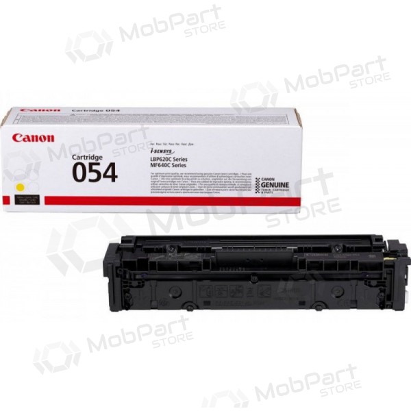 Cartucho de tóner amarillo Canon CRG 054 (3021C002) para impresoras láser, 1200 páginas