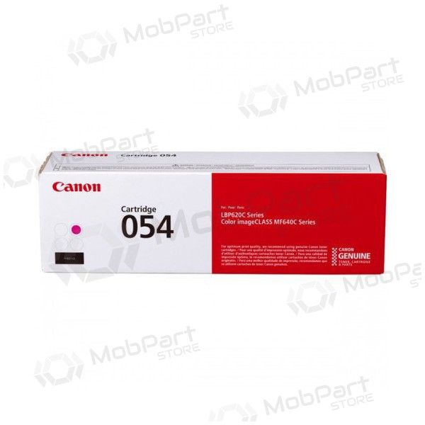 Cartucho de tóner magenta Canon CRG 054 (3022C002) para impresoras láser, 1200 páginas.