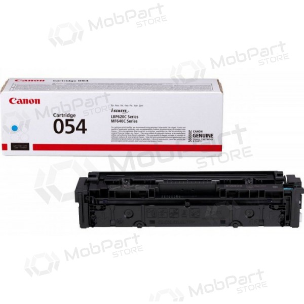 Cartucho de tóner cian Canon CRG 054 (3023C002) para impresoras láser, 1200 páginas.