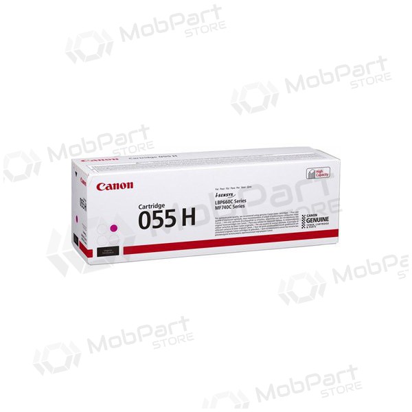 Cartucho magenta Canon CRG 055H (3018C002) para impresoras láser, 5900 páginas