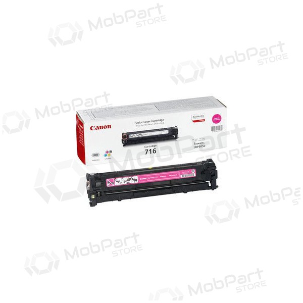 Canon CRG 716 (1978B002) cartucho magenta para impresoras láser, 1500 páginas.