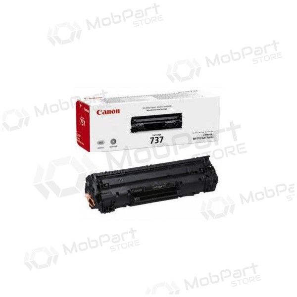 Canon CRG 737 (9435B002) cartucho negro para impresoras láser, 2100 páginas.