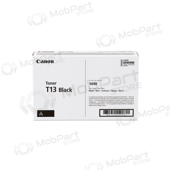 Cartucho de tóner láser Canon CRG T13 (5640C006), negro