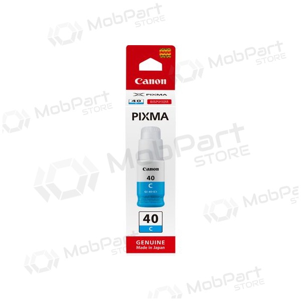 Canon GI-40C (3400C001) Botella de tinta de recarga, Cian
