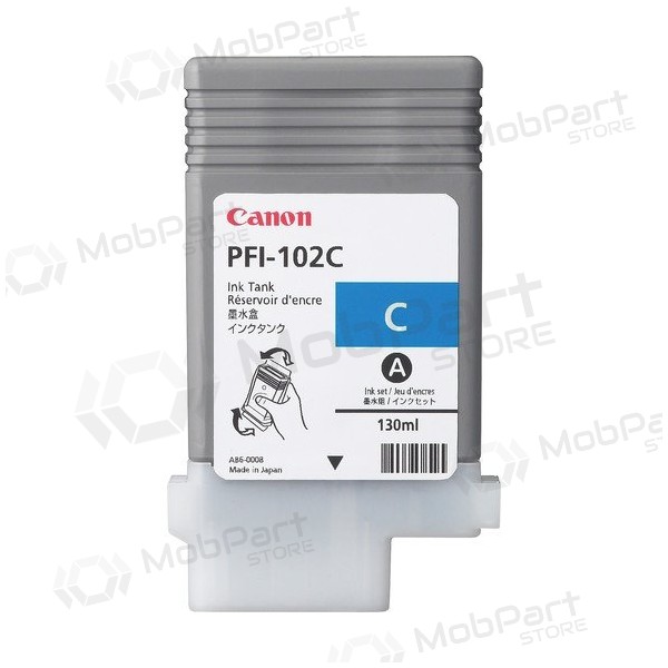 Cartucho de tinta Canon PFI-102C (0896B001), cian (SPEC)