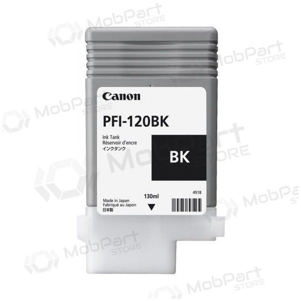 Canon PFI-120 (2885C001), negro cartucho para impresoras de inyección de tinta