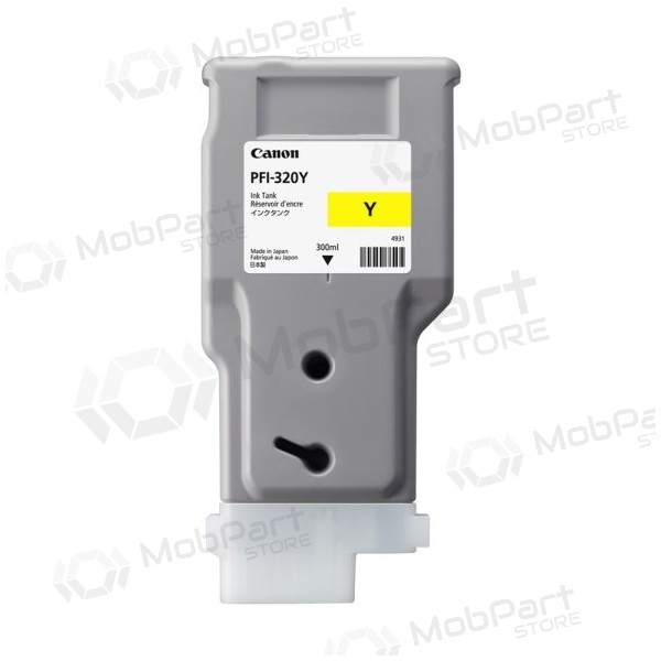 Cartucho de tinta Canon PFI-320Y (2893C001), amarillo