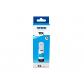 Epson 106 (C13T00R240), cartucho de tinta cian para impresoras de inyección de tinta, 70 ml