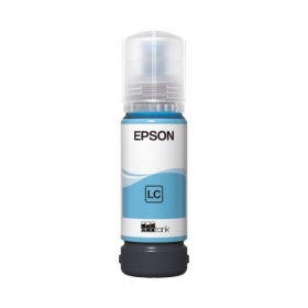 Epson 108 EcoTank (C13T09C54A) Botella de recarga de tinta, Cian claro