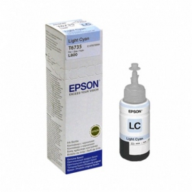 Epson (C13T67354A), cartucho cian claro para impresoras de inyección de tinta