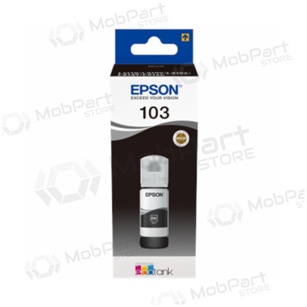 Epson 103 EcoTank (C13T00S14A), botella de tinta negra, 65 ml
